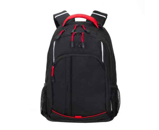 Рюкзак TORBER ROCKIT с отделением для ноутбука 15.6', чёрный/красный, нейлон, 32 х 14 х 50 см, 22л