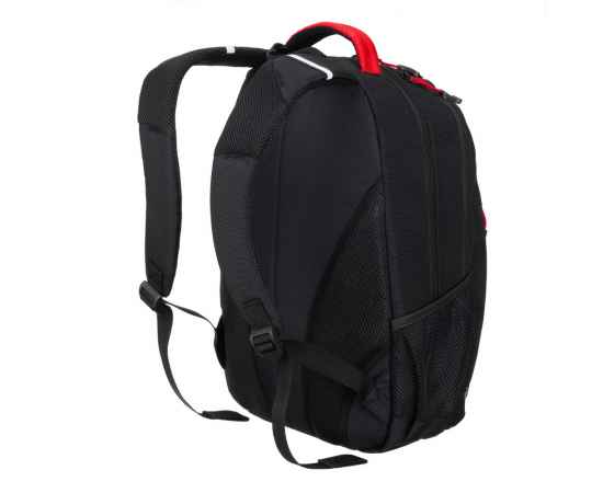 Рюкзак TORBER ROCKIT с отделением для ноутбука 15.6', чёрный/красный, нейлон, 32 х 14 х 50 см, 22л, изображение 3