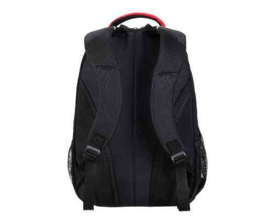 Рюкзак TORBER ROCKIT с отделением для ноутбука 15.6', чёрный/красный, нейлон, 32 х 14 х 50 см, 22л, изображение 4