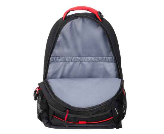 Рюкзак TORBER ROCKIT с отделением для ноутбука 15.6', чёрный/красный, нейлон, 32 х 14 х 50 см, 22л, изображение 5