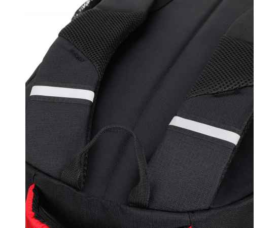 Рюкзак TORBER ROCKIT с отделением для ноутбука 15.6', чёрный/красный, нейлон, 32 х 14 х 50 см, 22л, изображение 7