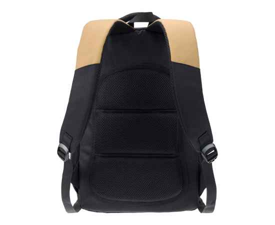 Рюкзак TORBER CLASS X, черно-бежевый, 45 x 30 x 18 см + Мешок для сменной обуви в подарок!, изображение 4
