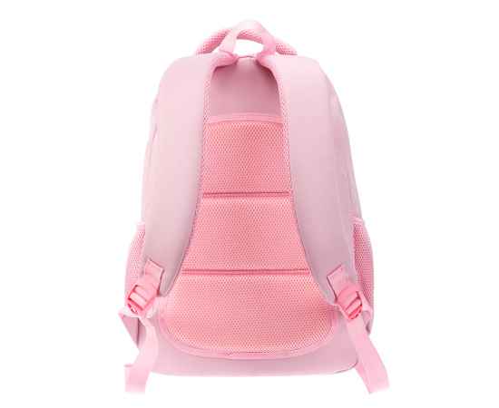 Рюкзак TORBER CLASS X, розовый с орнаментом, 45 x 30 x 18 см + Мешок для сменной обуви в подарок!, изображение 4