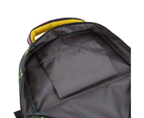 Рюкзак TORBER CLASS X, черно-желтый с орнаментом, полиэстер, 45 x 30 x 18 см + Пенал в подарок!, изображение 8