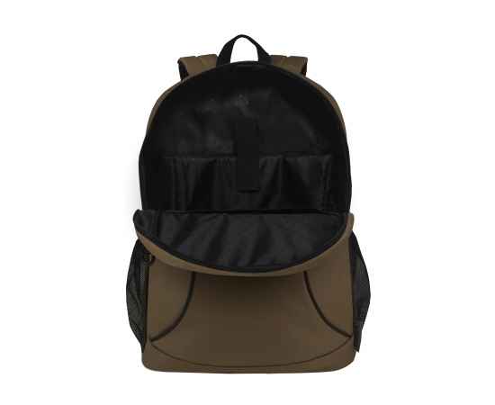Рюкзак TORBER ROCKIT с отделением для ноутбука 15,6', коричневый, полиэстер 600D, 46 х 30 x 13, изображение 7