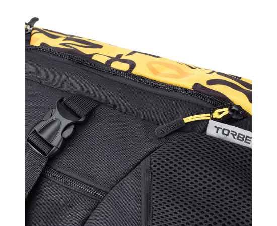 Рюкзак TORBER CLASS X, черно-желтый с принтом, 46 x 32 x 18 см + Мешок для сменной обуви в подарок!, изображение 8