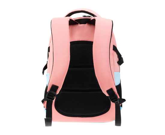 Рюкзак TORBER CLASS X, розово-голубой, 46 x 32 x 18 см + Мешок для сменной обуви в подарок!, изображение 4