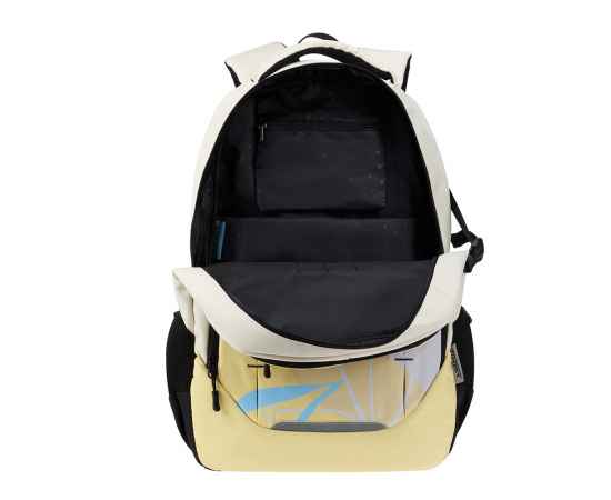 Рюкзак TORBER CLASS X, желтый с орнаментом, 46 x 32 x 18 см + Мешок для сменной обуви в подарок!, изображение 7