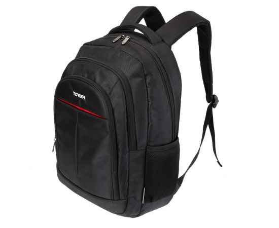 Рюкзак TORBER FORGRAD с отделением для ноутбука 15', чёрный, полиэстер, 46 х 32 x 13 см, изображение 2