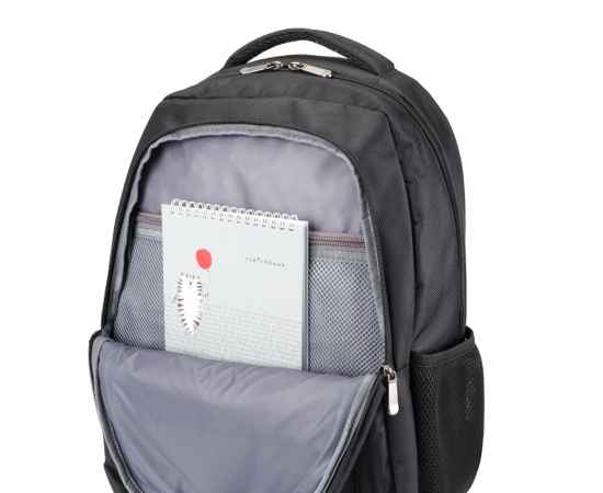Рюкзак TORBER FORGRAD с отделением для ноутбука 15', чёрный, полиэстер, 46 х 32 x 13 см, изображение 4