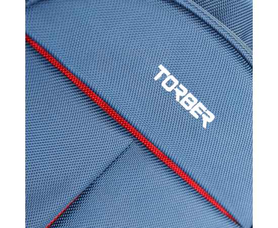 Рюкзак TORBER FORGRAD с отделением для ноутбука 15', синий, полиэстер, 46 х 32 x 13 см, изображение 8