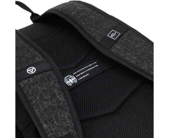 Рюкзак TORBER XPLOR с отделением для ноутбука 15.6', чёрн/сер меланж, полиэстер, 44х30,5х14 см, 19 л, изображение 7