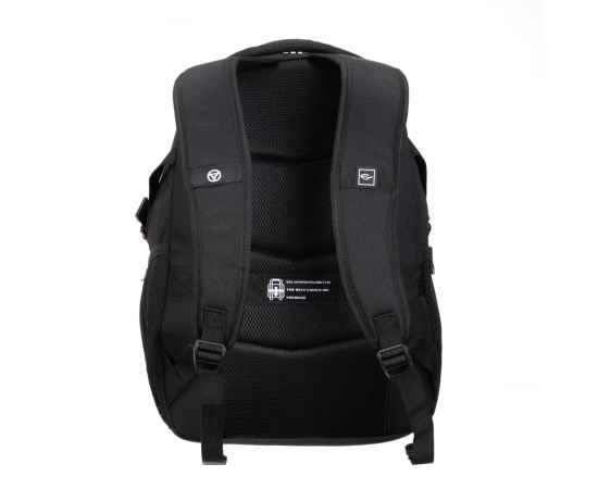 Рюкзак TORBER XPLOR с отделением для ноутбука 15.6', черный, полиэстер, 46.5х32.5х15.5 см, 24 л, изображение 4