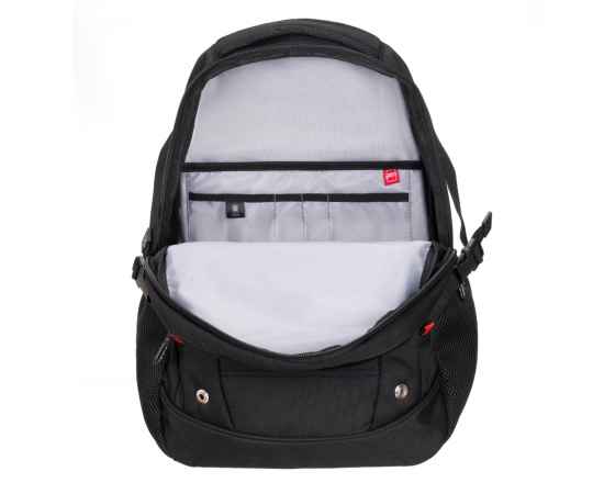 Рюкзак TORBER XPLOR с отделением для ноутбука 15.6', черный, полиэстер, 46.5х32.5х15.5 см, 24 л, изображение 5