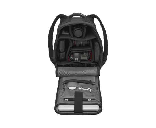 Рюкзак для фотоаппарата WENGER 14'', черный, полиэстер, 31 x 18 x 44 см, 12 л, изображение 4