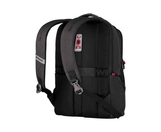 Рюкзак WENGER MX Professional 16”, серый, 100% полиэстер, 33х21х45 см, 21 л, изображение 6