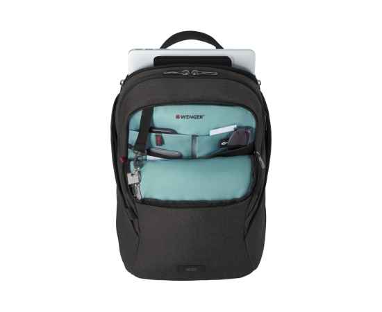 Рюкзак WENGER MX Light 16”, серый, 100% полиэстер, 31х20х44 см, 21 л, изображение 4