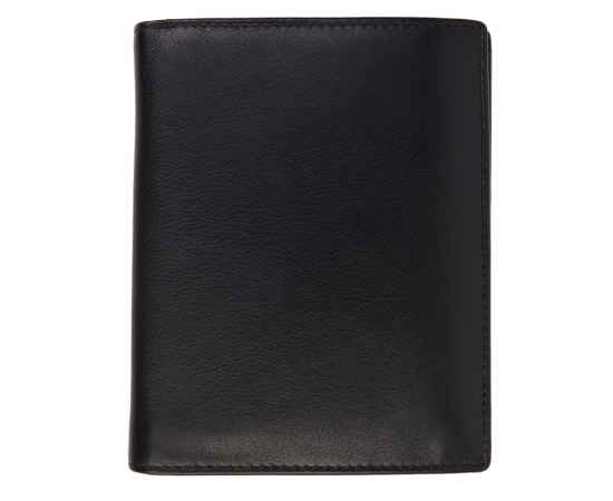 Бумажник KLONDIKE Claim, натуральная кожа в черном цвете, 10,5 х 1,5 х 13 см, изображение 6