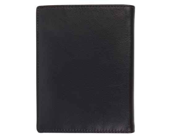 Бумажник KLONDIKE Claim, натуральная кожа в черном цвете, 10 х 1 х 12,5 см, изображение 6