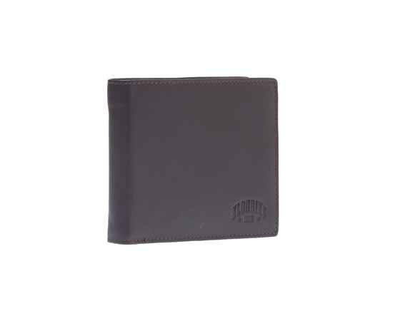 Бумажник KLONDIKE Claim, натуральная кожа в коричневом цвете, 12 х 2 х 10 см, изображение 2