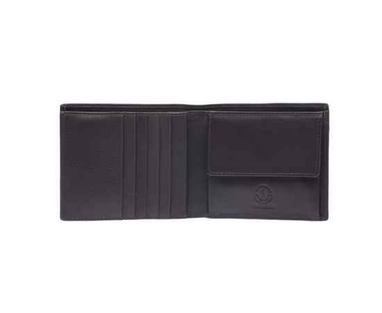 Бумажник KLONDIKE Claim, натуральная кожа в коричневом цвете, 12 х 2 х 10 см, изображение 3