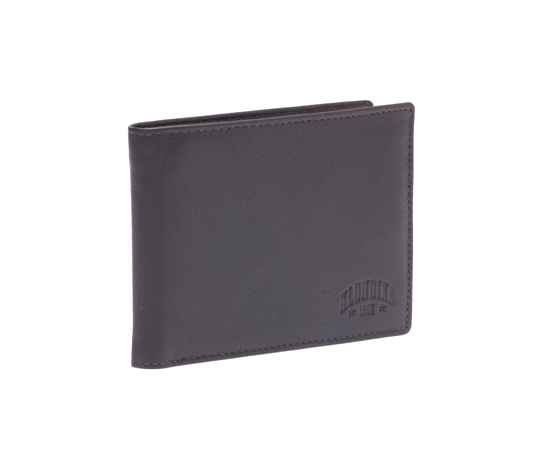 Бумажник KLONDIKE Claim, натуральная кожа в коричневом цвете, 12 х 2 х 9,5 см, изображение 2