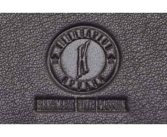 Мини-бумажник KLONDIKE Claim, натуральная кожа в коричневом цвете, 10,5 х 2 х 7,5 см, изображение 7