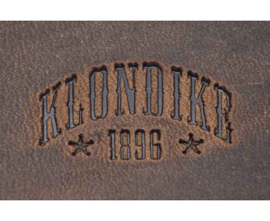 Ключница KLONDIKE Yukon, натуральная кожа в коричневом цвете, 11,5 х 2 х 7,5 см, изображение 4