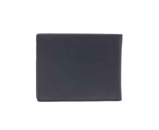 Бумажник KLONDIKE Dawson, натуральная кожа в черном цвете, 12 х 2 х 9,5 см, изображение 8
