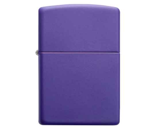 Зажигалка ZIPPO Classic с покрытием Purple Matte, латунь/сталь, фиолетовая, матовая, 38x13x57 мм, изображение 2