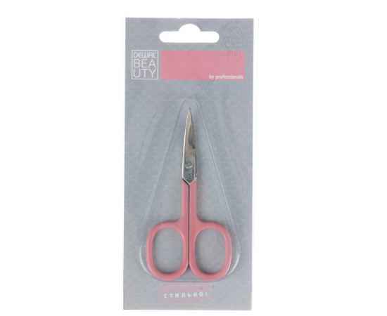 Ножницы Dewal Beauty маникюрные для ногтей 9 см, розовый, изображение 3