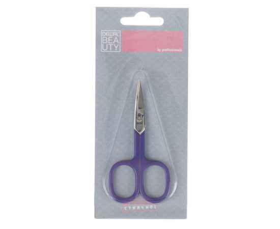 Ножницы Dewal Beauty маникюрные для ногтей 9 см, фиолетовый, изображение 3