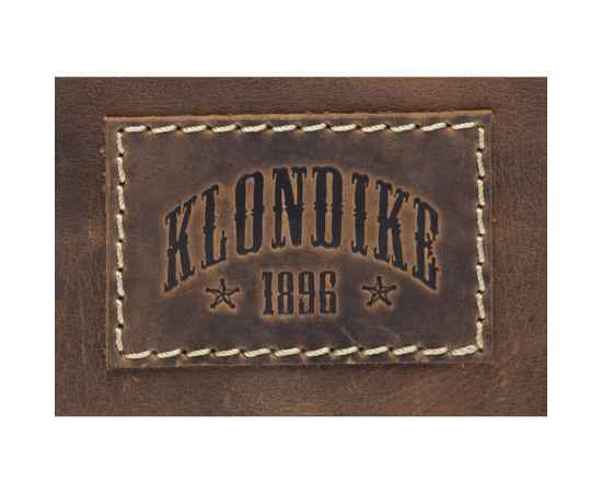Сумка KLONDIKE Native, натуральная кожа в коричневом цвете, 39 х 10 х 31 см, изображение 5