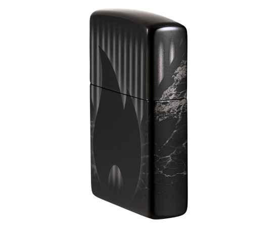 Зажигалка ZIPPO Classic с покрытием High Polish Black, латунь/сталь, черная, глянцевая, 38x13x57 мм, изображение 8