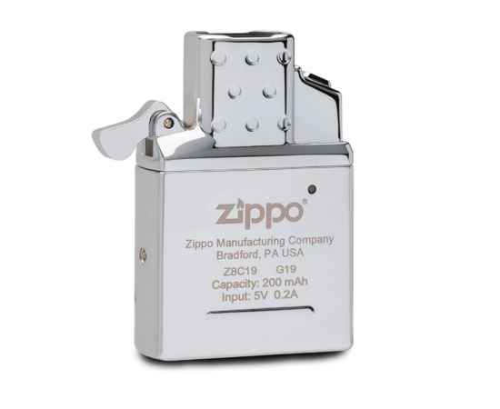 Электронный вставной блок для широкой зажигалки Zippo, нержавеющая сталь, изображение 2