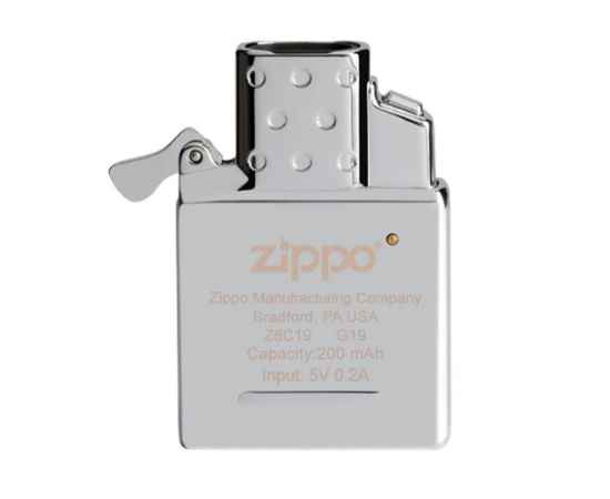Электронный вставной блок для широкой зажигалки Zippo, нержавеющая сталь, изображение 3