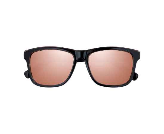 Очки солнцезащитные ZIPPO, унисекс, черные с коричневым, оправа из поликарбоната, изображение 2