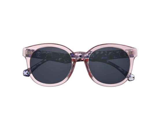Очки солнцезащитные ZIPPO, женские, розовые прозрачные, оправа из поликарбоната, изображение 2
