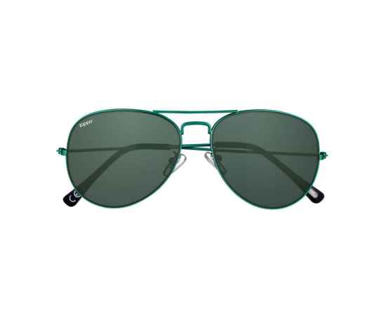 Очки солнцезащитные ZIPPO, унисекс, зеленые, оправа из меди, изображение 2