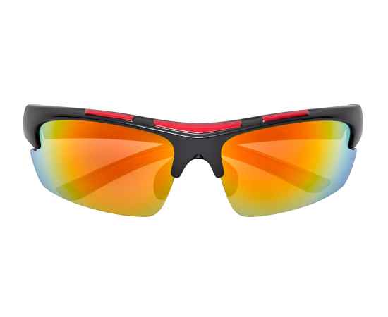 Солнцезащитные очки ZIPPO спортивные, унисекс, чёрные, оправа из поликарбоната, изображение 2