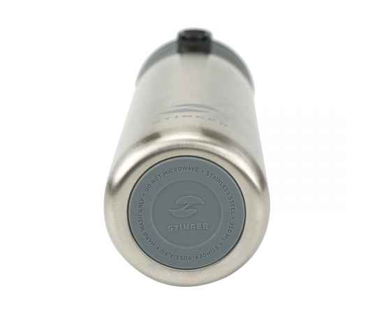 Термокружка Stinger, 0,35 л, сталь/пластик, серебристый, 6,6 x 6,4 x 20,3 см, изображение 2