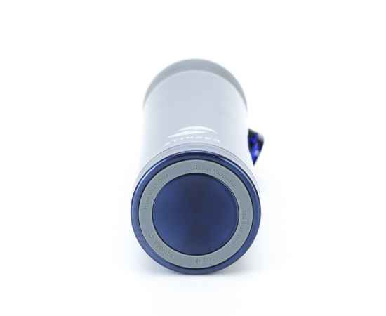 Термокружка Stinger, 0,42 л, сталь/пластик, синий глянцевый, 7,5 х 6,9 х 22,2 см, изображение 2