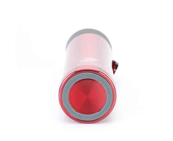 Термокружка Stinger, 0,42 л, сталь/пластик, красный глянцевый, 7,5 х 6,9 х 22,2 см, изображение 2