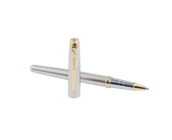 Ручка-роллер Pierre Cardin GAMME Classic. Цвет - стальной. Упаковка Е., изображение 8