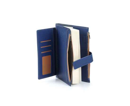 Записная книжка Pierre Cardin в обложке, синяя, 21,5 х 15,5, 3,5 см, изображение 3