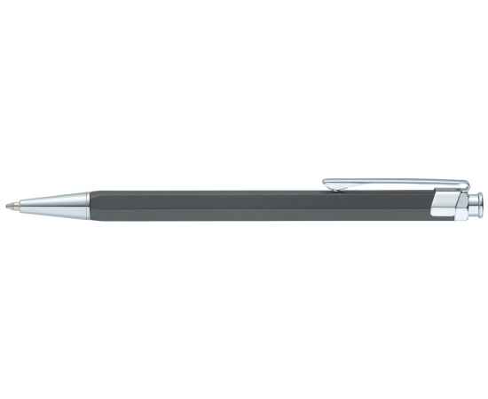Ручка шариковая Pierre Cardin PRIZMA. Цвет - серый. Упаковка Е, изображение 3