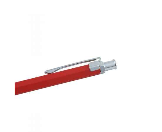 Ручка шариковая Pierre Cardin PRIZMA. Цвет - красный. Упаковка Е, изображение 4