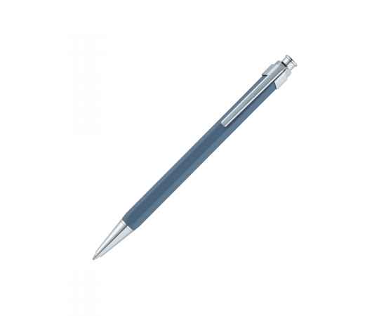 Ручка шариковая Pierre Cardin PRIZMA. Цвет - серо-голубой. Упаковка Е, изображение 2