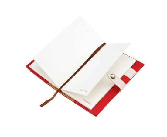 Записная книжка Pierre Cardin красная, 10,5 х 18,5 см, изображение 3