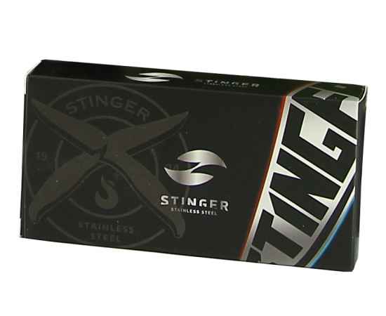 Мультитул Stinger, 115x45 мм, 10 функций, сталь/пластик, жёлто-чёрный, 12 насадок и нейлоновый чехол, изображение 2